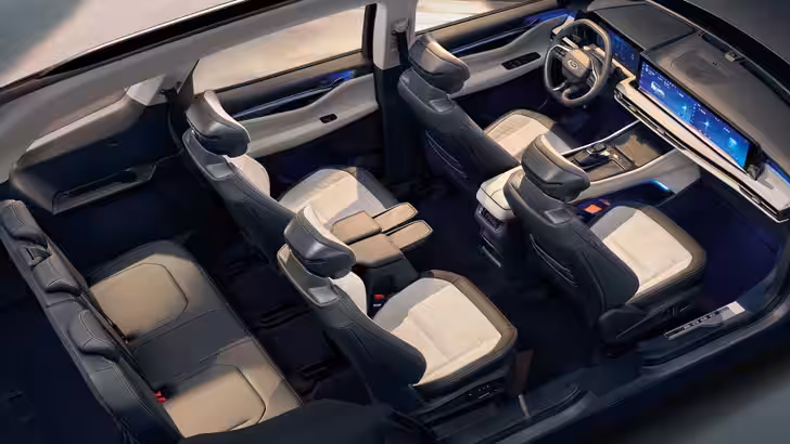 Интерьер Ford Edge L