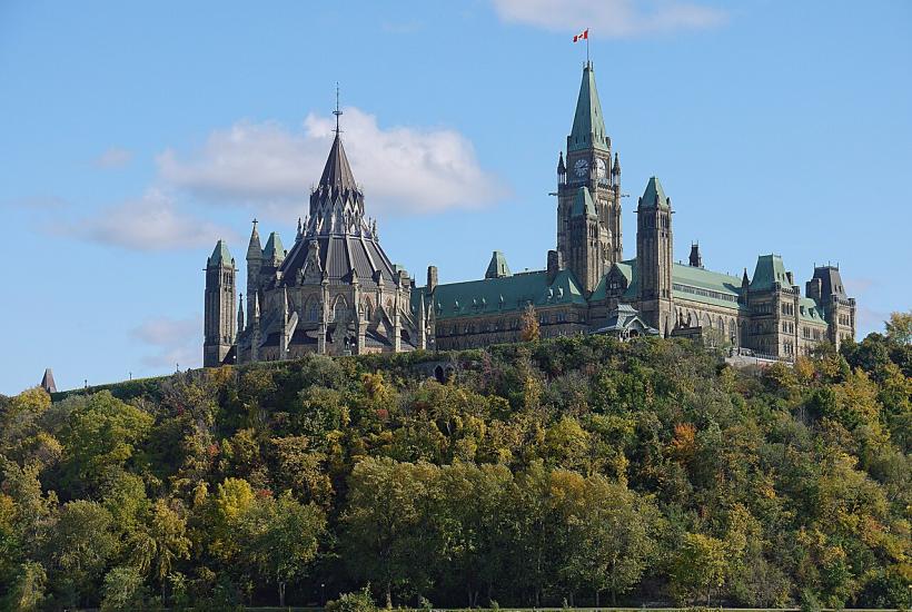 Парламентский холм в Оттаве