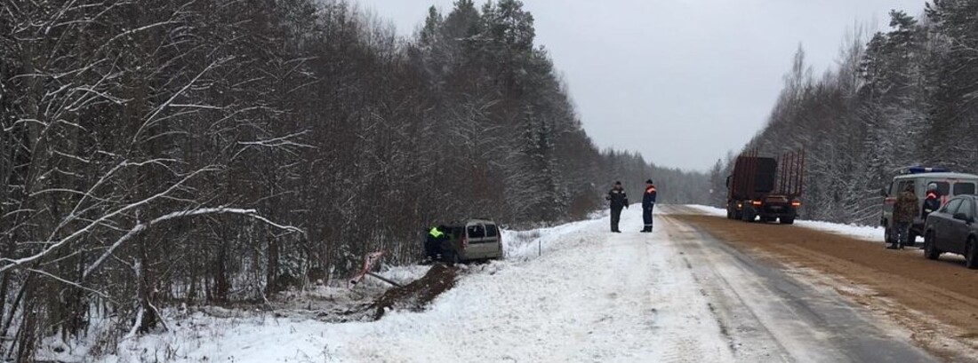 Четыре человека оказались в больнице после ДТП в Кичменгско-Городецком округе