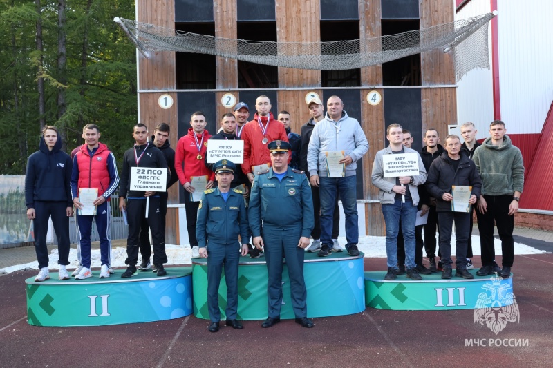 Определился победитель чемпионата ведомства по пожарно-спасательному спорту