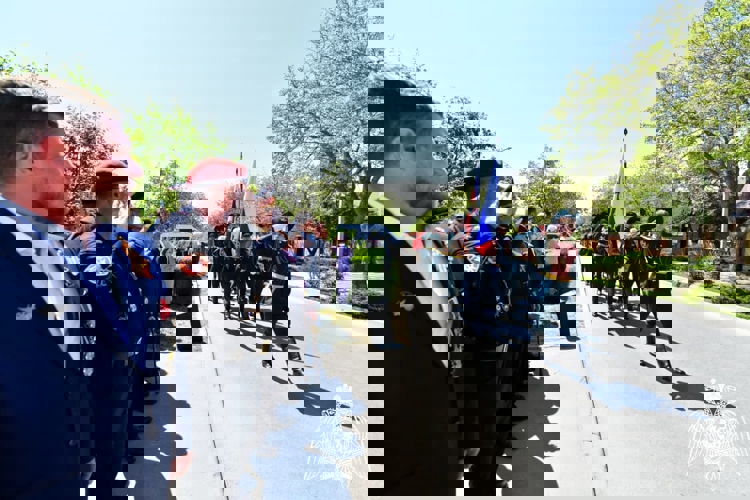 Персональный парад для ветерана Великой Отечественной войны организовали росгвардейцы в Ростове-на-Дону