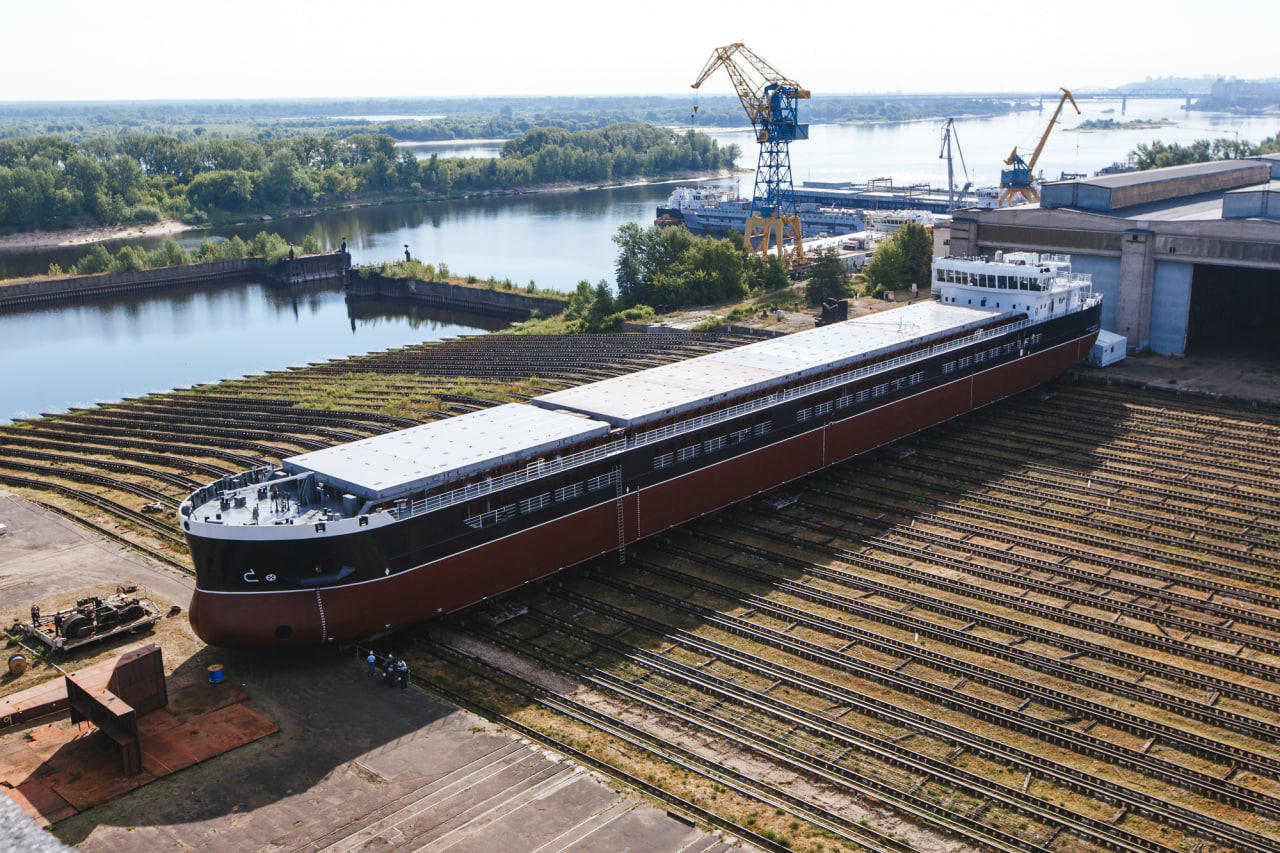 Верфи Нижегородского области в 2023 году спустили на воду более 30 судов