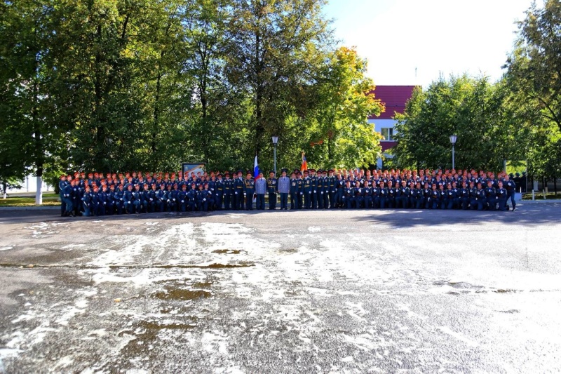 Первокурсники Академии гражданской защиты МЧС России приняли Военную присягу