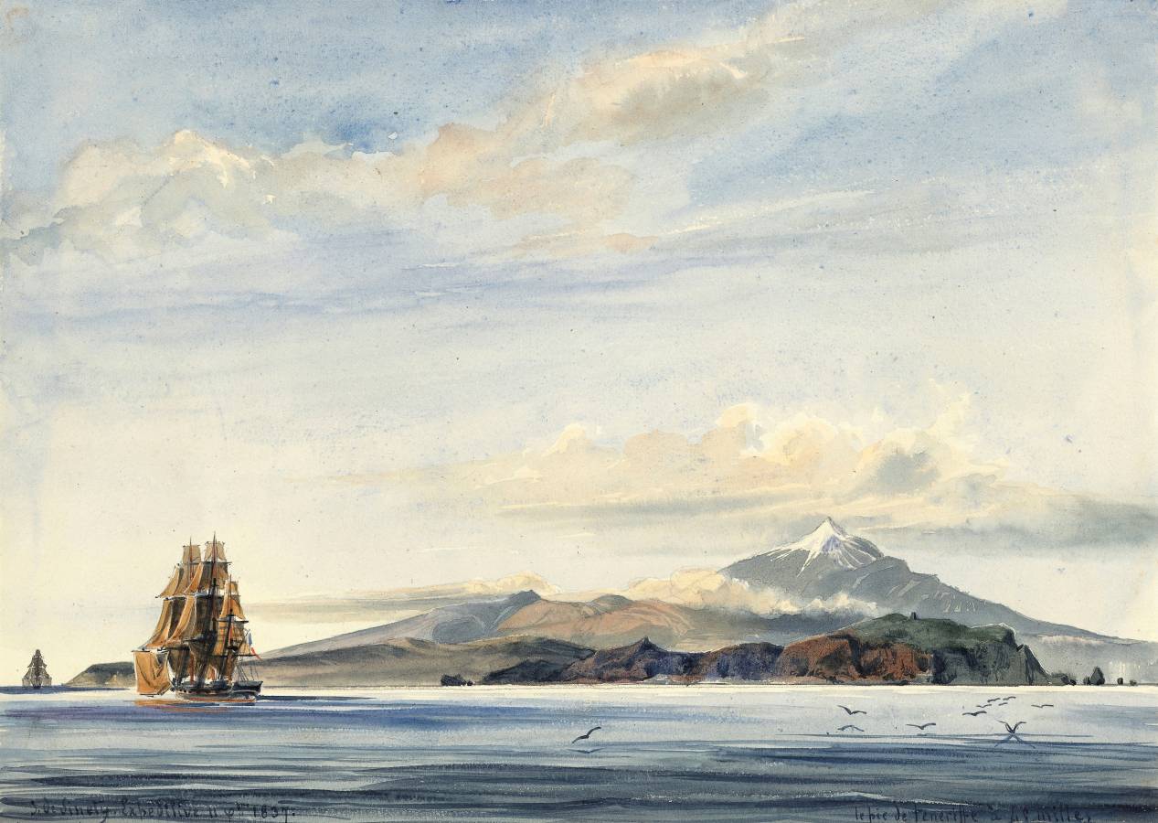 Жюль Мари Винсент де Синети. Канарские острова. 1837