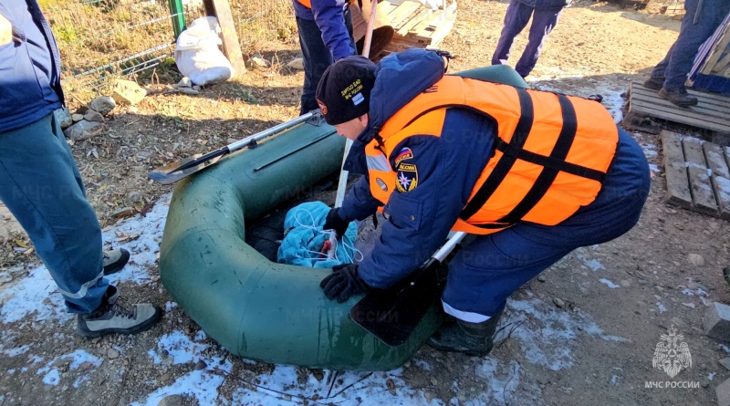 Эвакуация прошла на вёслах в Биробиджане