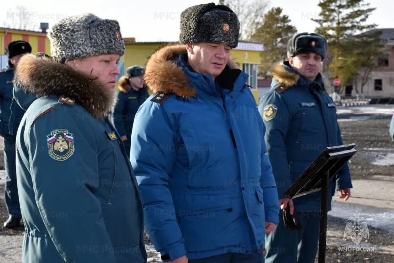 В Челябинской области проходит командирский сбор спасательных воинских формирований МЧС России