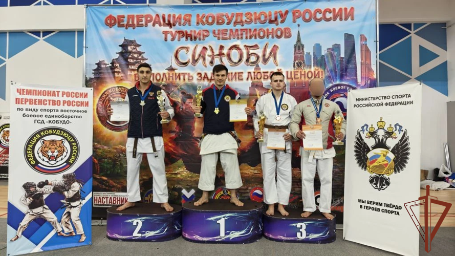 Росгвардейцы стали участниками чемпионата по восточному боевому единоборству в Москве (видео)