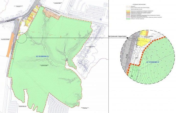 План застройки ольгино нижний новгород