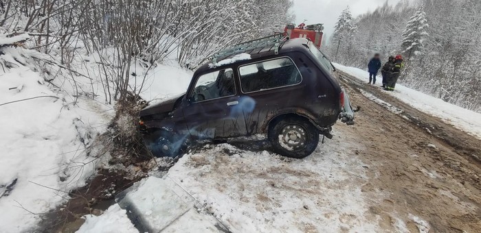 «Ниву» занесло в Турочакском районе, пострадала 18-летняя девушка