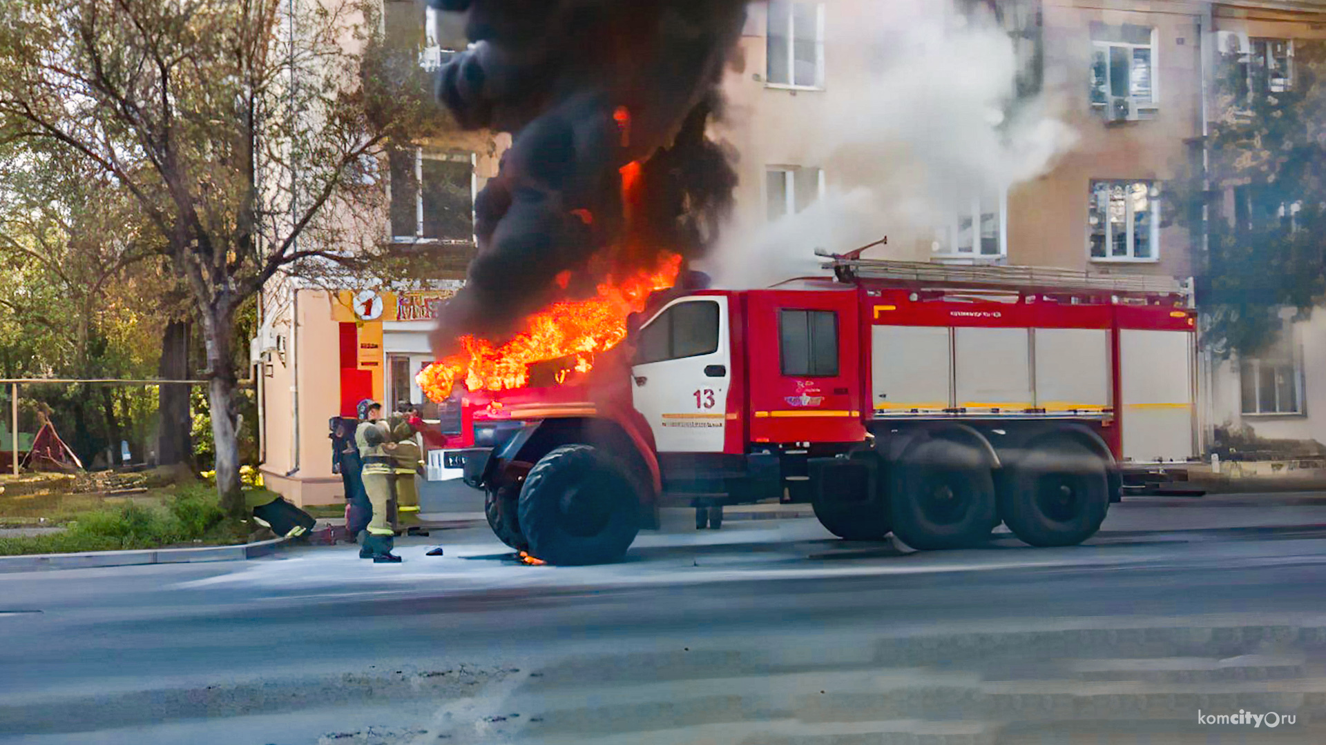 Новый пожарный Урал Некст