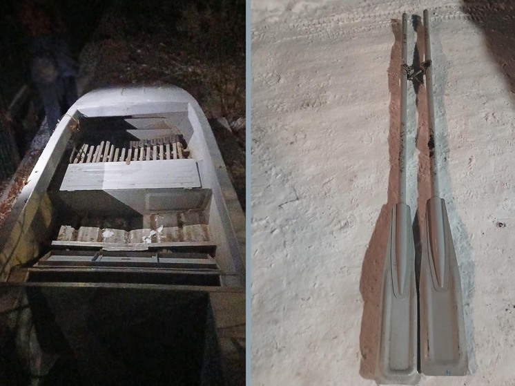 В Архангельской области полицейские вернули владельцу похищенную лодку