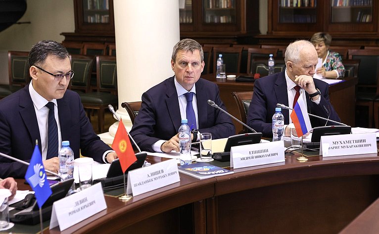 Сенаторы РФ приняли участие в заседании Постоянной комиссии МПА СНГ по экономике и финансам