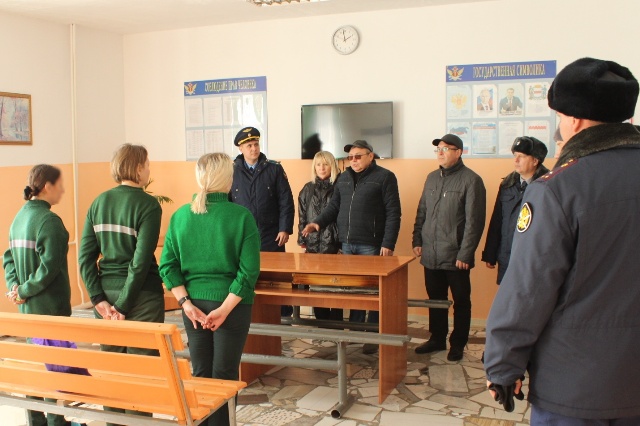В КП-12 проведена проверка условий содержания осужденных