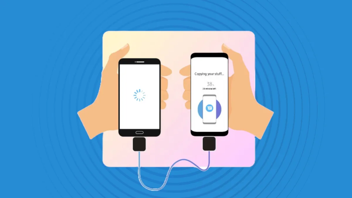 Как перенести данные на новый смартфон Samsung Galaxy через Wi-Fi, USB-C или компьютер фото