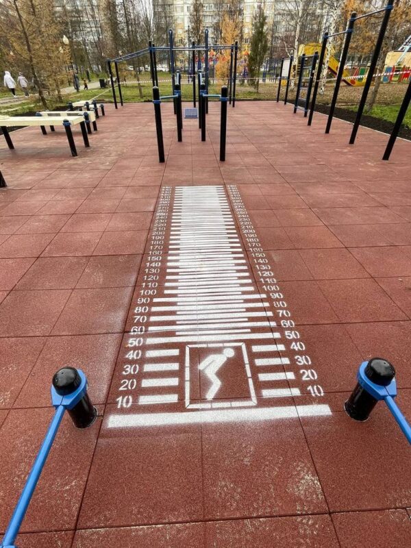 Новая площадка ГТО построена в Кочуровском парке Кирова