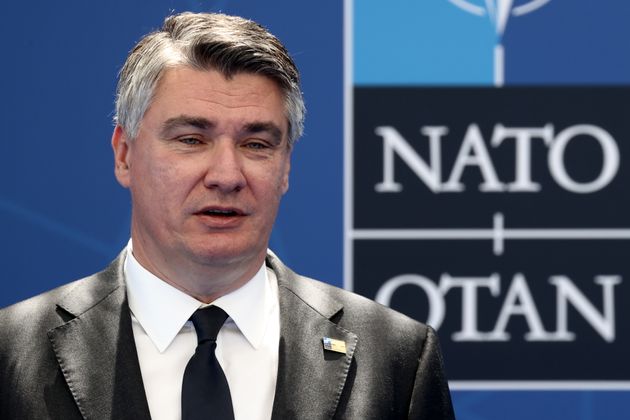 Зоран Миланович на саммите НАТО