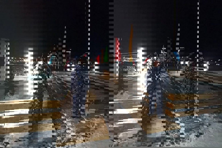 В Татарстане Росгвардия приняла участие в обеспечении безопасности празднования Крещения Господня