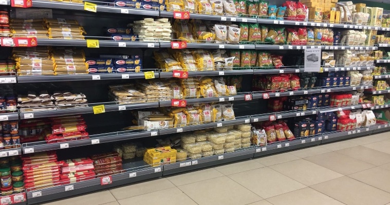 Продовольственные товары в Удмуртии подорожали за год на 6%