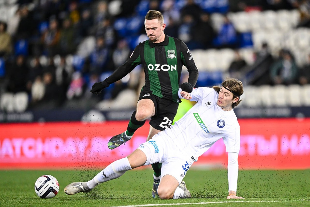 ФК «Краснодар» на выезде обыграл «Оренбург» в первом матче 1/4 Кубка России