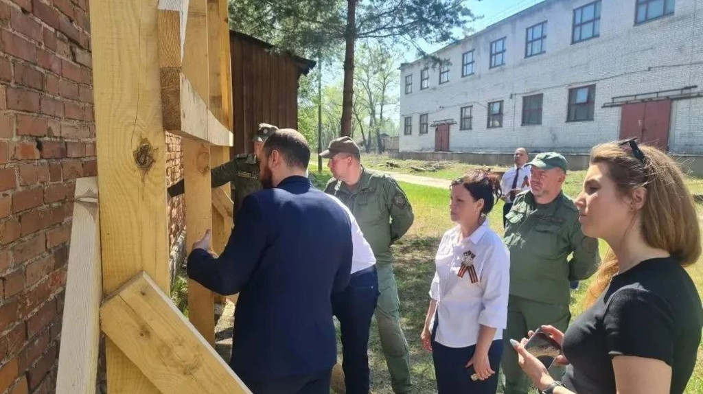 Депутат Госдумы Олег Матыцин посетил будущий мемориал «Дулаг-142» в Брянске